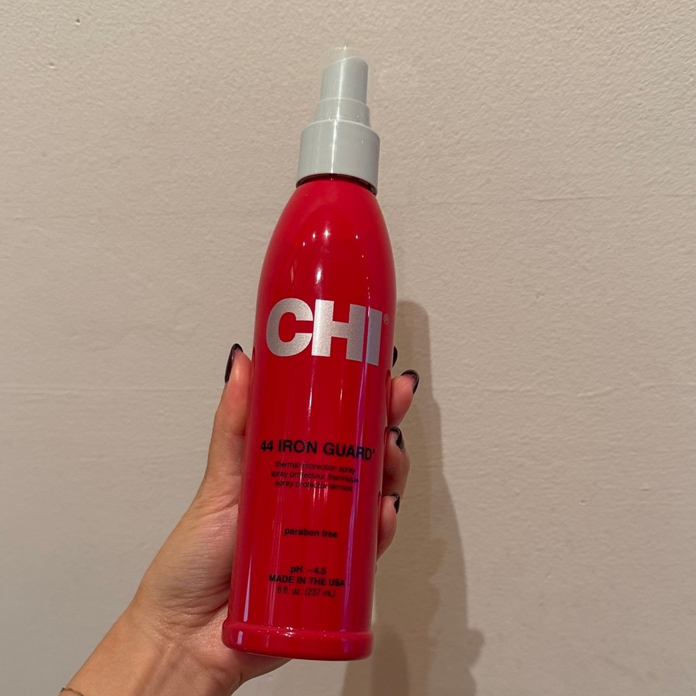 CHI 44 Iron Guard Thermal Heat Protection Hair Spray paraben free *blogger*